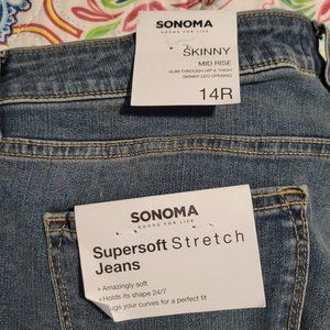 Womens size 14 skinny jeans